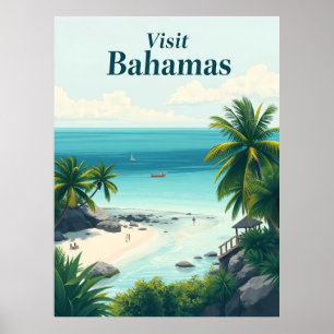 Bahamas Travel Poster