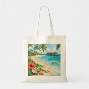 Bahamas Tropical Beach Paradise Tote Bag