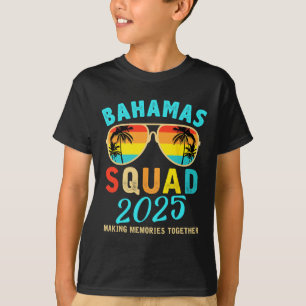 Bahamas Vacation 2025 Squad Family Friends Matchin T-Shirt