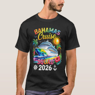 Bahamas Vacation 2026 Squad Family Friends Matchin T-Shirt