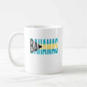 Bahamas Vacation Island Flag Coffee Mug