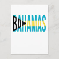 Bahamas Vacation Island Flag