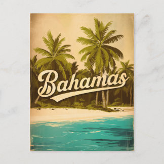 Bahamas Vintage  Postcard