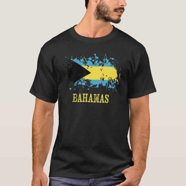 Bahamian enthusiasts for Bahamas and Bahamas T-Shirt (Front)