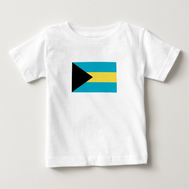 Bahamian Flag Baby T-Shirt (Front)