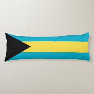 Bahamian Flag Body Cushion
