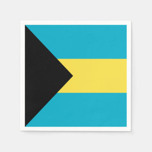Bahamian Flag Napkin
