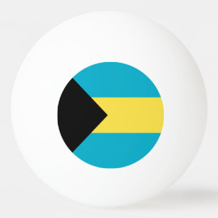 Bahamian Flag Ping Pong Ball