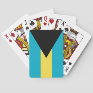 Bahamian Flag Playing Cards