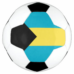 Bahamian Flag Soccer Ball