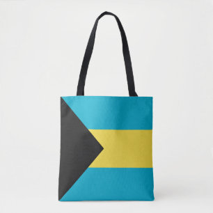 Bahamian Flag Tote Bag