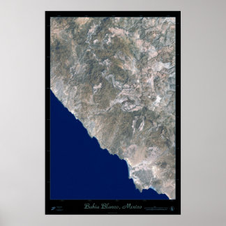 Bahia Blanco,  Baja California satellite poster