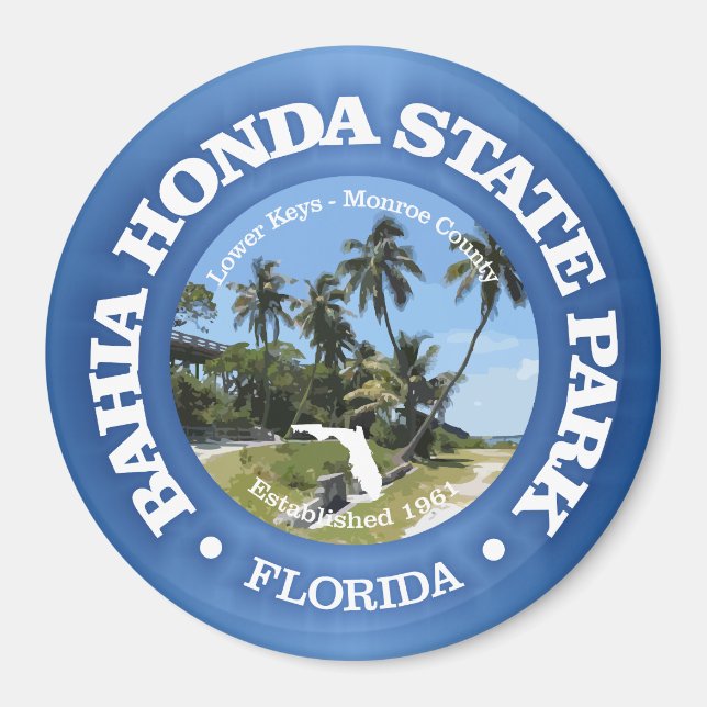 Bahia Honda SP Magnet (Front)