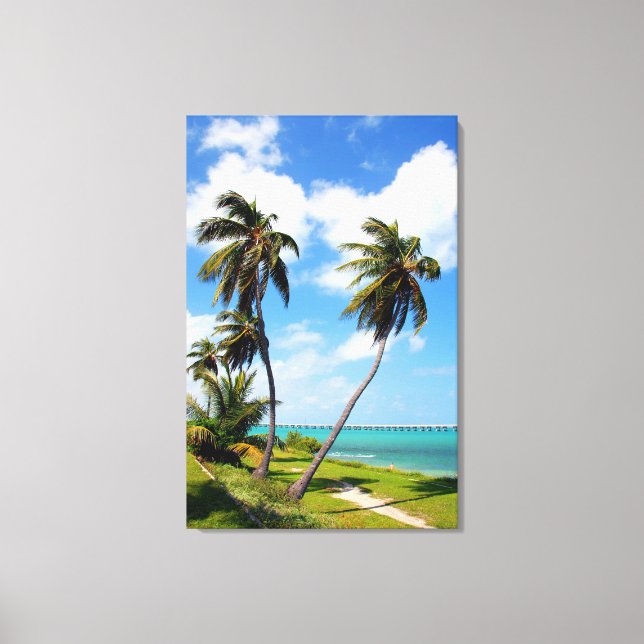 Bahia Honda State Park Canvas Print (Front)