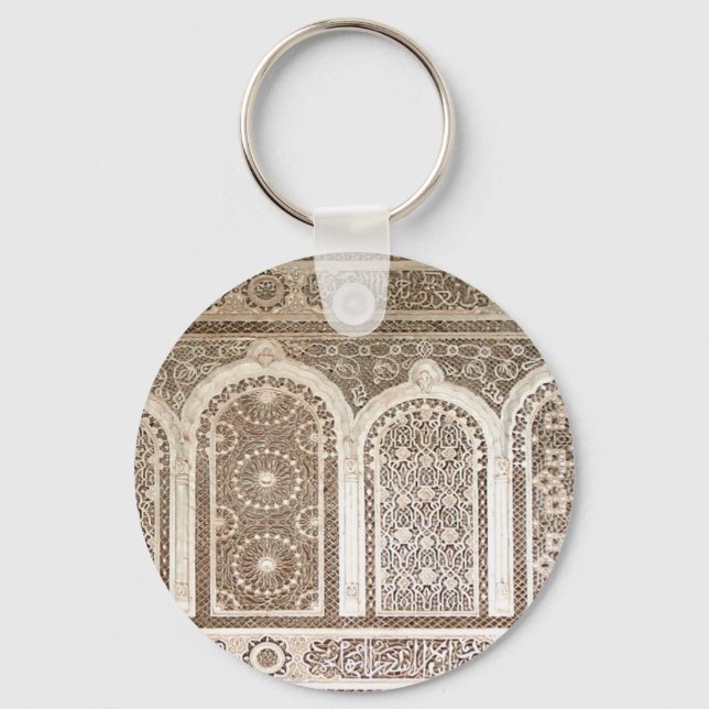 Bahia Palace details Key Ring (Front)