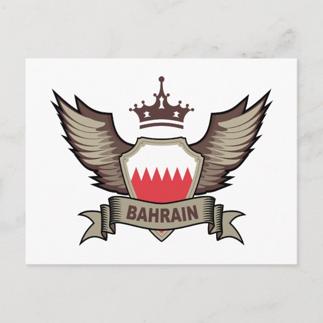Bahrain Emblem Postcard (Front)