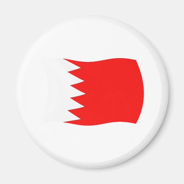 Bahrain Flag Magnet (Front)