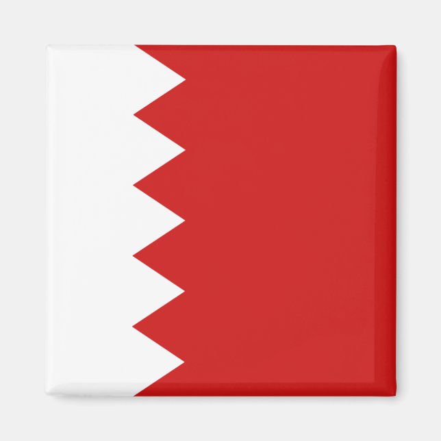 Bahrain Flag Magnet (Front)