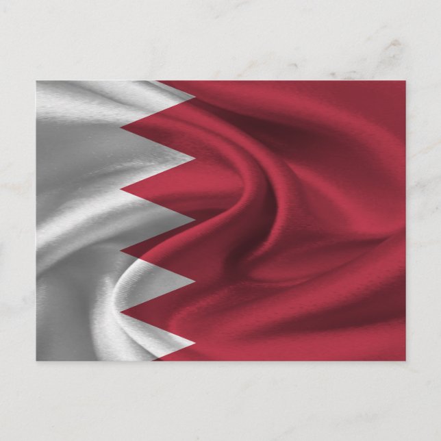 Bahrain Flag Postcard (Front)