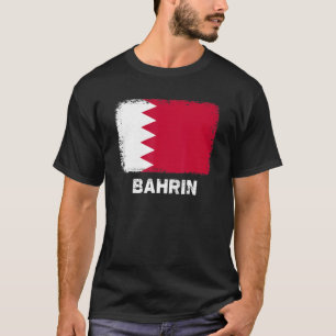 Bahrain Flag   Support Bahraini People Women Men   T-Shirt
