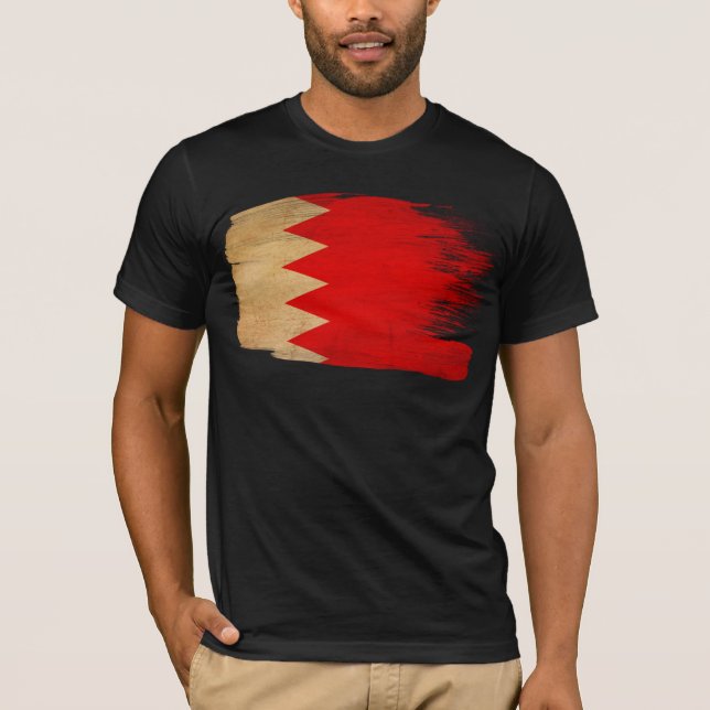 Bahrain Flag T-Shirt (Front)