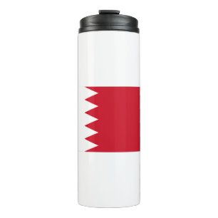 Bahrain Flag Thermal Tumbler