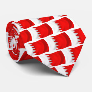 Bahrain Flag Tie
