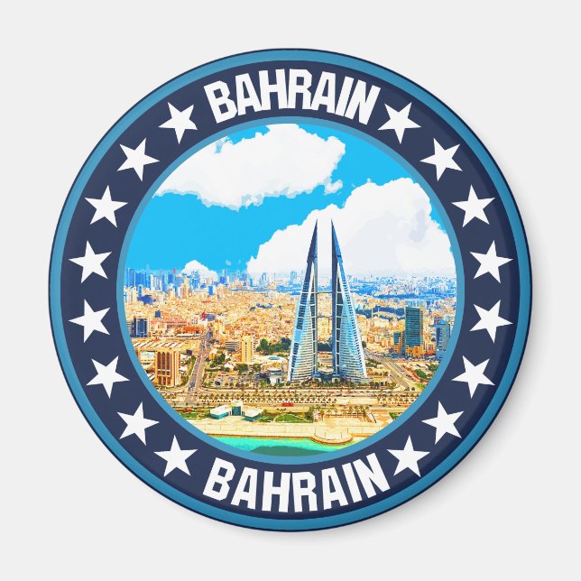 Bahrain                                            magnet (Front)