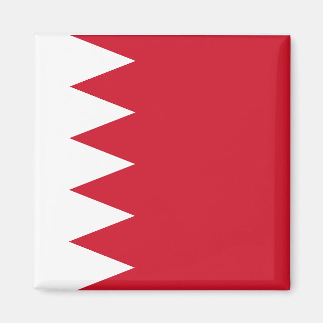 Bahrain National World Flag Magnet (Front)