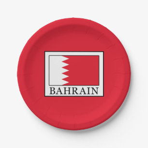 Bahrain Paper Plate