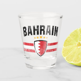 Bahrain shot glass