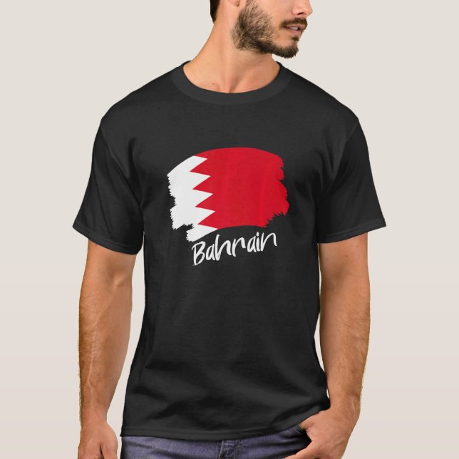 Bahraini Flag Bahrain T-Shirt (Front)