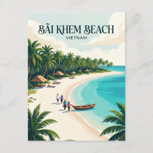 Bãi Khem Beach Vietnam Postcard