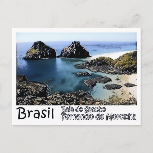 Baia Do Sancho - Brazil - Postcard (Front)