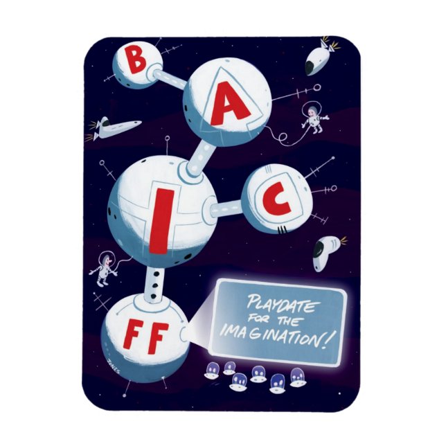 BAICFF Poster 2014  Magnet (Vertical)