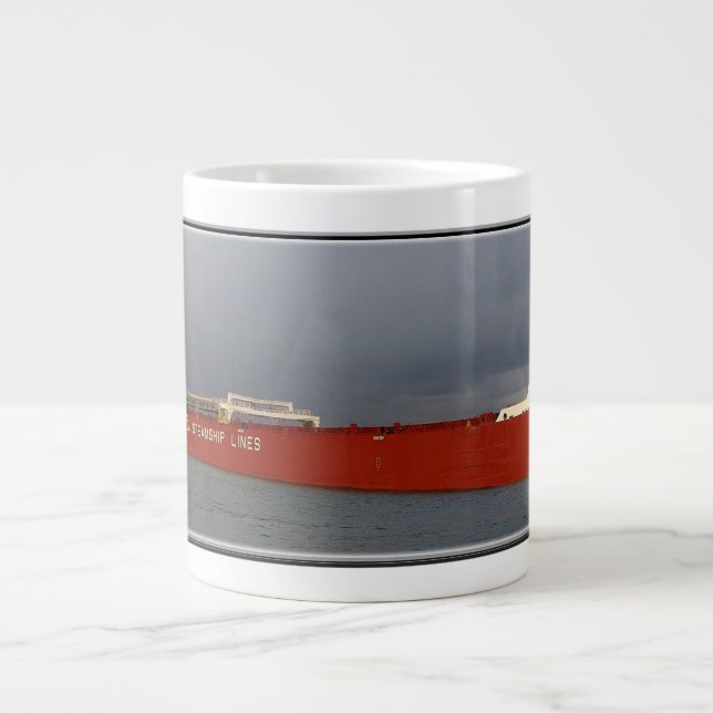 Baie Comeau jumbo mug (Front)