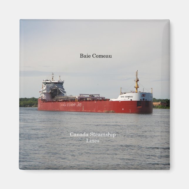 Baie Comeau magnet (Front)