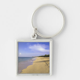 Baie Longue Long Bay beach, St. Martin, Key Ring