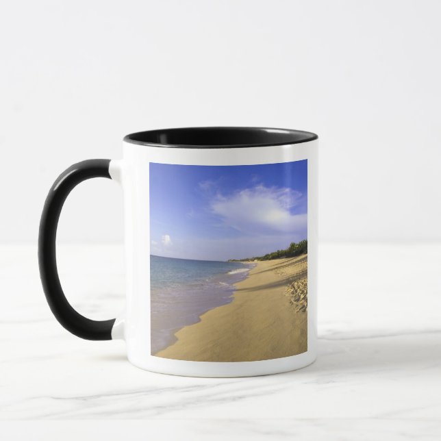 Baie Longue Long Bay beach, St. Martin, Mug (Left)