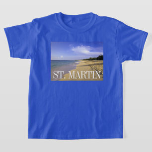 Baie Longue Long Bay Beach, St. Martin T-Shirt