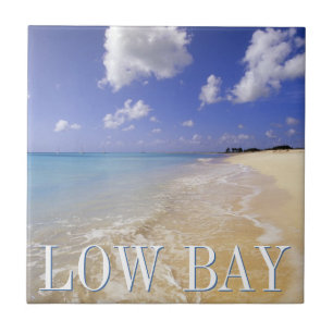 Baie Longue Long Bay Beach, St. Martin Tile
