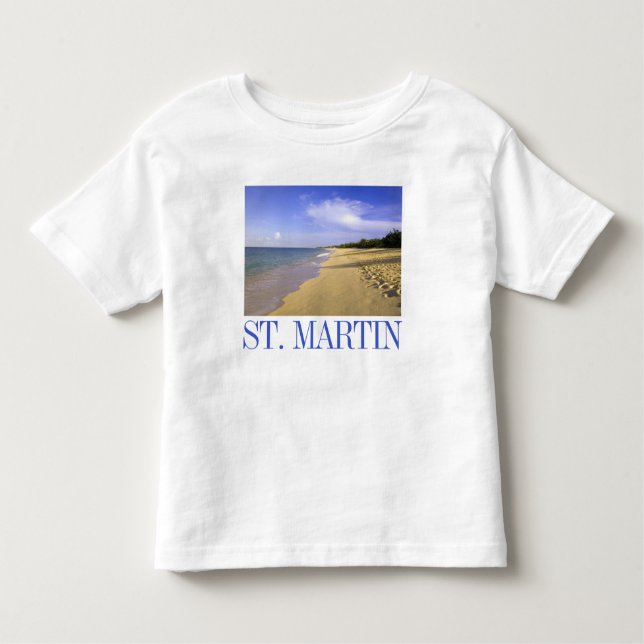 Baie Longue Long Bay Beach, St. Martin Toddler T-Shirt (Front)