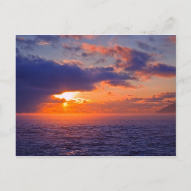 Baikal Another Sunset Postcard (Front)
