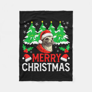 Baikal Seal Christmas Pajama Costume For Xmas Holi Fleece Blanket