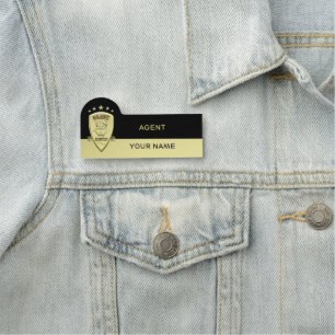 Bail Agent Name Tag
