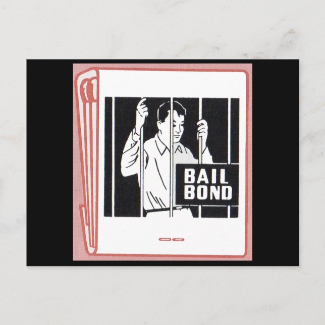 bail bond postcard (Front)