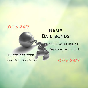 Bail bonds ball and chain business