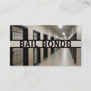 Bail Bonds Bondsman Business Card