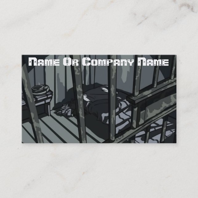 Bail  bondsman business card (Front)