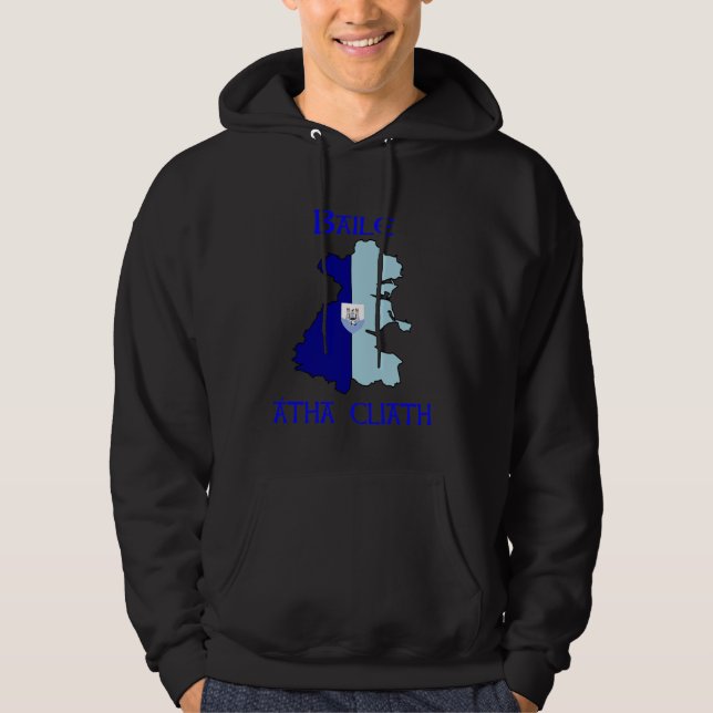 Baile Atha Cliath, Dublin GAA Gifts Hoodie (Front)